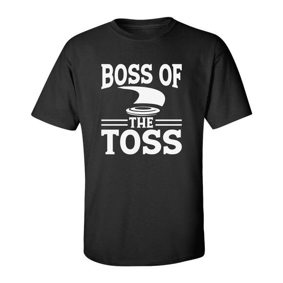 Disc Golf Shirt BOSS of the TOSS Mens Graphic T-Shirt - Picture 1 of 2